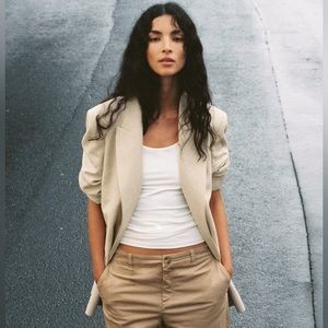 Zara Linen Blazer XXL